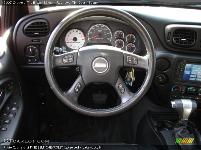 Red Jewel Tint Coat / Ebony 2007 Chevrolet TrailBlazer SS 4x4