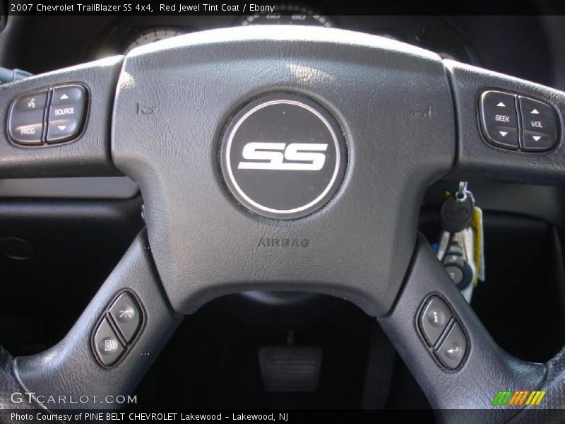 Red Jewel Tint Coat / Ebony 2007 Chevrolet TrailBlazer SS 4x4