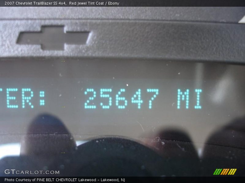 Red Jewel Tint Coat / Ebony 2007 Chevrolet TrailBlazer SS 4x4