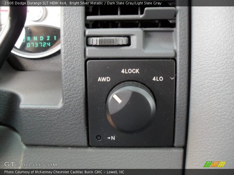 Bright Silver Metallic / Dark Slate Gray/Light Slate Gray 2006 Dodge Durango SLT HEMI 4x4
