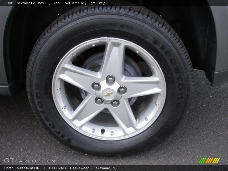Dark Silver Metallic / Light Gray 2006 Chevrolet Equinox LT