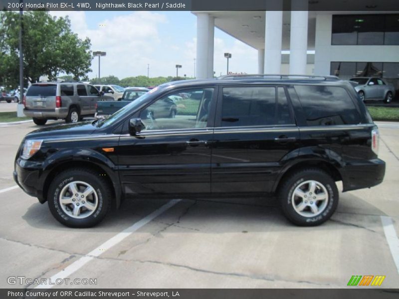 Nighthawk Black Pearl / Saddle 2006 Honda Pilot EX-L 4WD