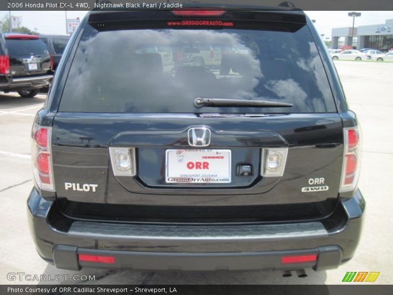 Nighthawk Black Pearl / Saddle 2006 Honda Pilot EX-L 4WD