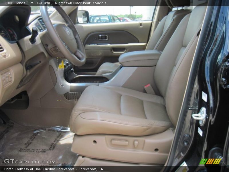 Nighthawk Black Pearl / Saddle 2006 Honda Pilot EX-L 4WD