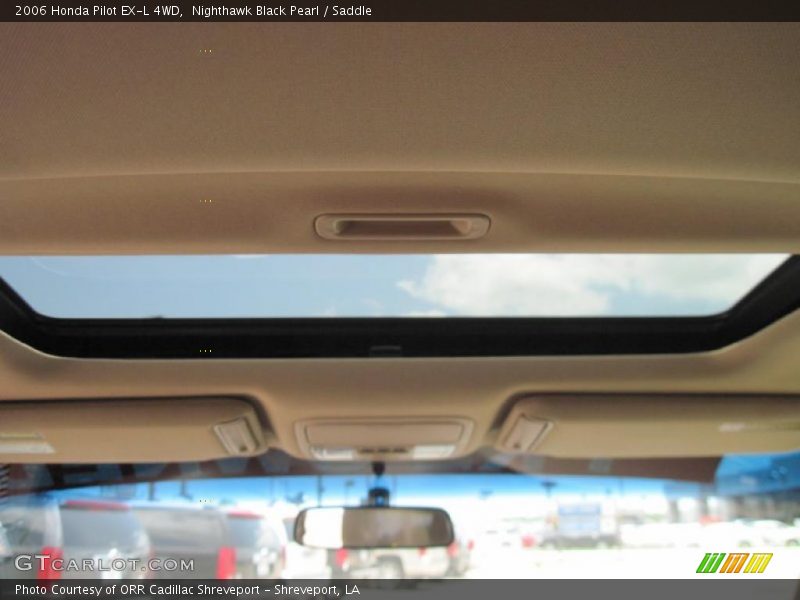 Nighthawk Black Pearl / Saddle 2006 Honda Pilot EX-L 4WD
