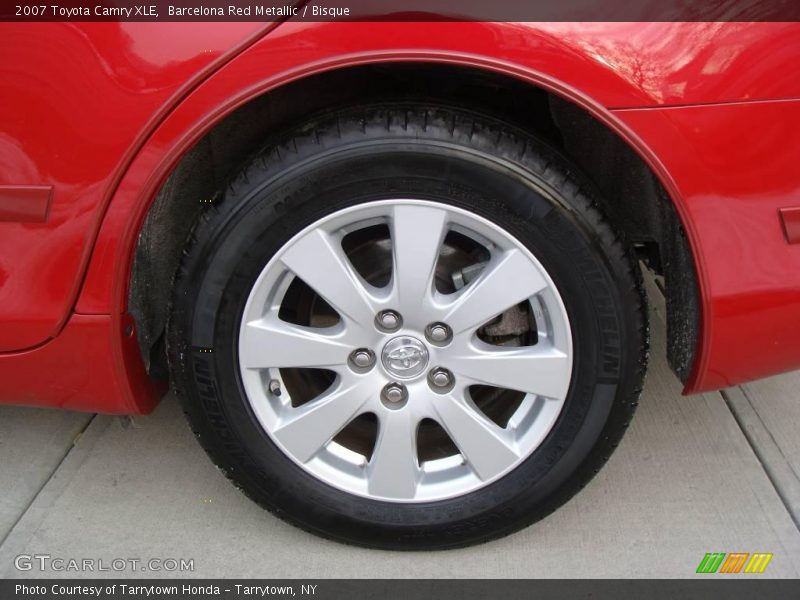 Barcelona Red Metallic / Bisque 2007 Toyota Camry XLE