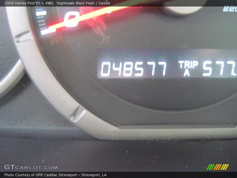 Nighthawk Black Pearl / Saddle 2006 Honda Pilot EX-L 4WD