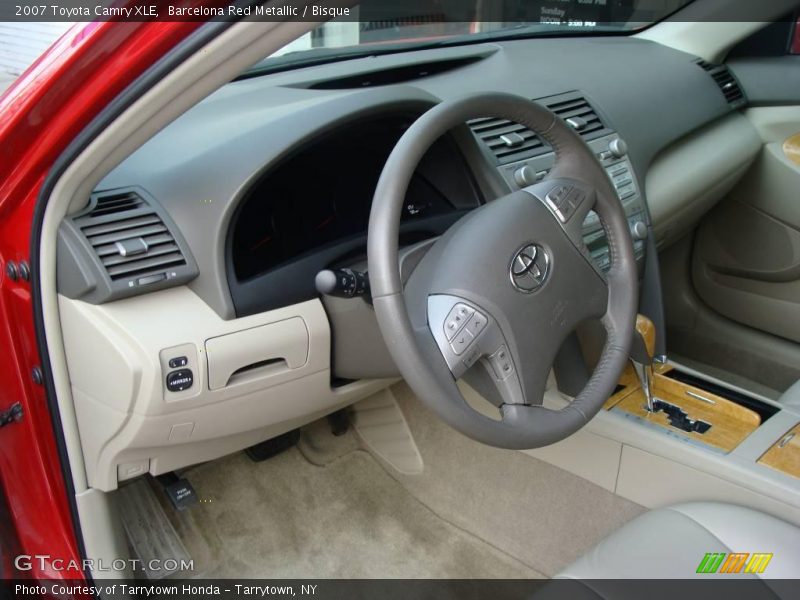 Barcelona Red Metallic / Bisque 2007 Toyota Camry XLE