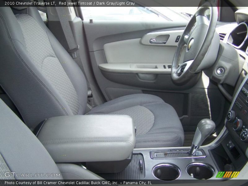 Red Jewel Tintcoat / Dark Gray/Light Gray 2010 Chevrolet Traverse LT
