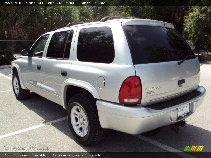 Bright Silver Metallic / Dark Slate Gray 2003 Dodge Durango SLT