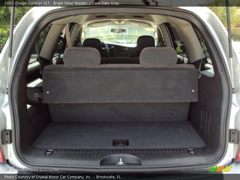Bright Silver Metallic / Dark Slate Gray 2003 Dodge Durango SLT