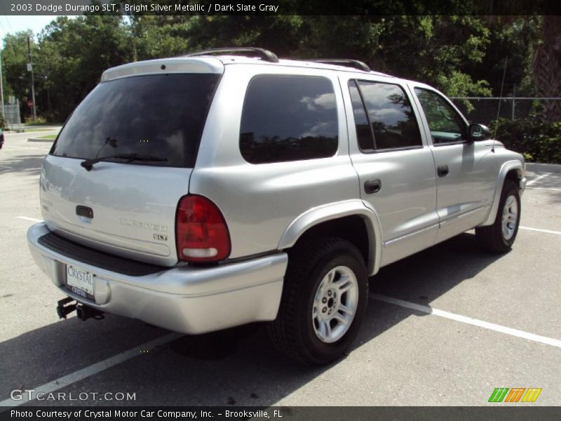 Bright Silver Metallic / Dark Slate Gray 2003 Dodge Durango SLT