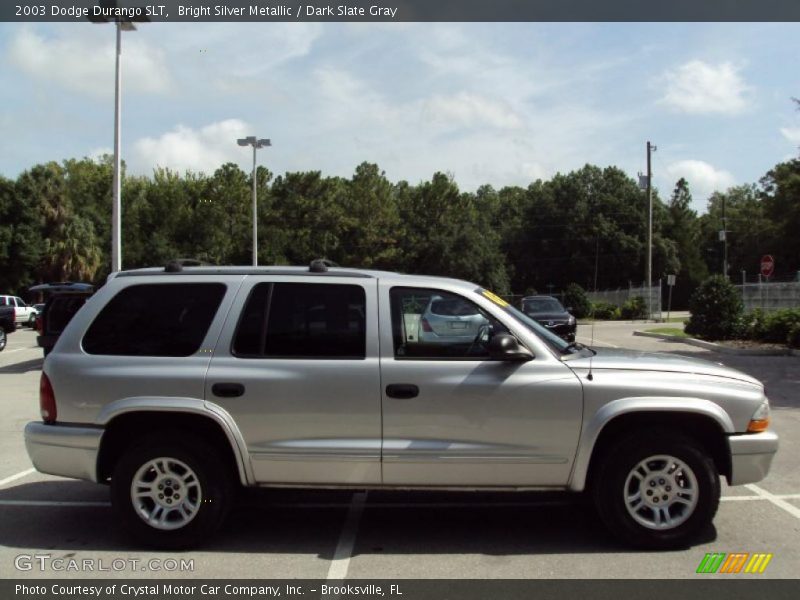 Bright Silver Metallic / Dark Slate Gray 2003 Dodge Durango SLT