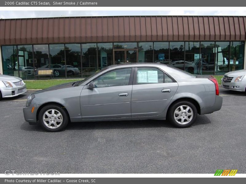 Silver Smoke / Cashmere 2006 Cadillac CTS Sedan
