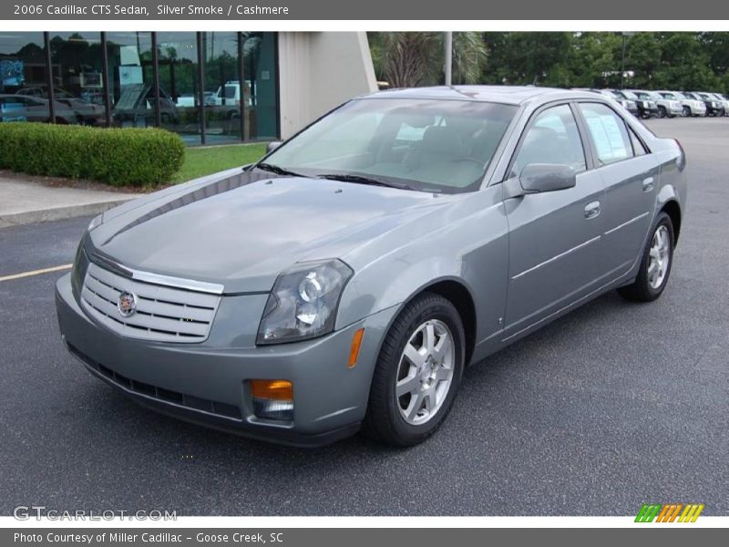 Silver Smoke / Cashmere 2006 Cadillac CTS Sedan