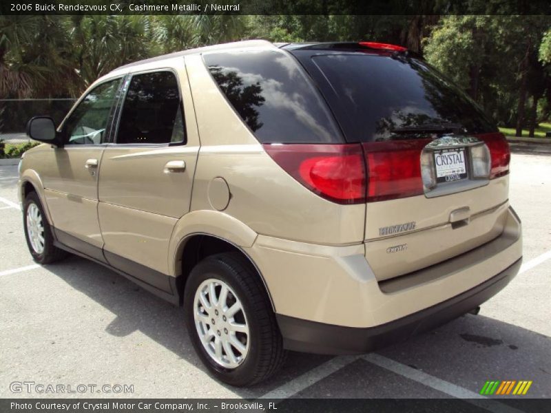 Cashmere Metallic / Neutral 2006 Buick Rendezvous CX