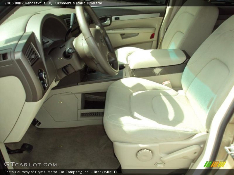 Cashmere Metallic / Neutral 2006 Buick Rendezvous CX