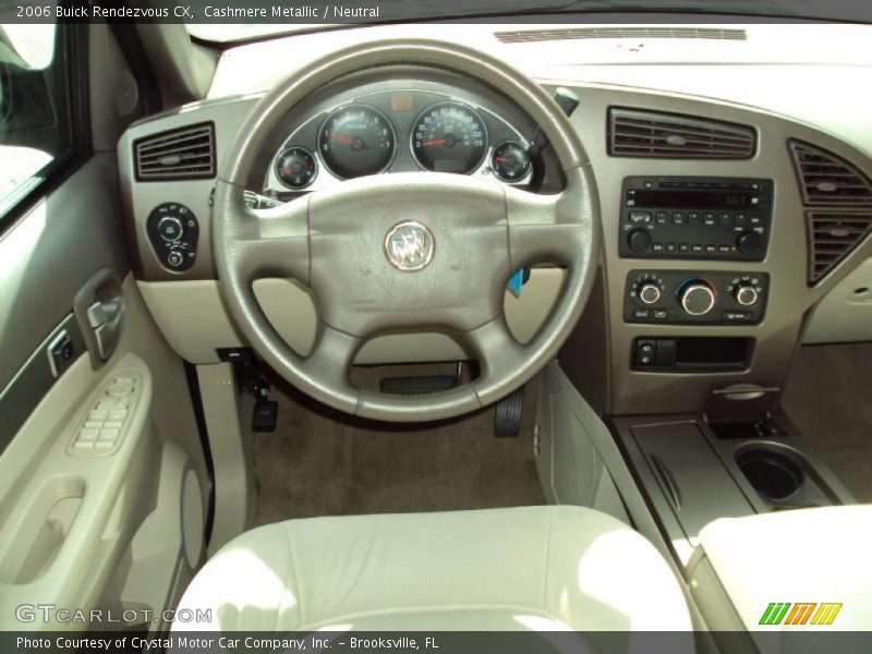 Cashmere Metallic / Neutral 2006 Buick Rendezvous CX