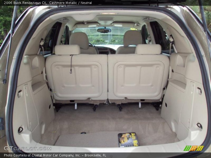 Cashmere Metallic / Neutral 2006 Buick Rendezvous CX