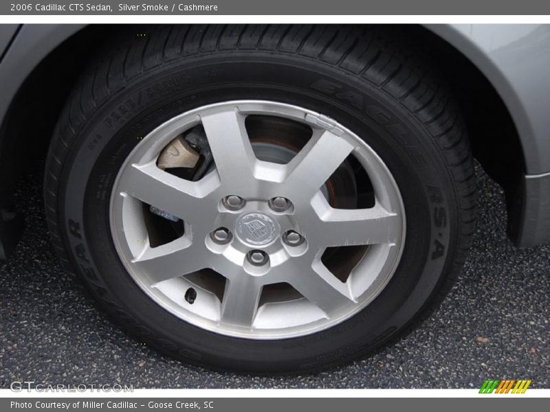 Silver Smoke / Cashmere 2006 Cadillac CTS Sedan