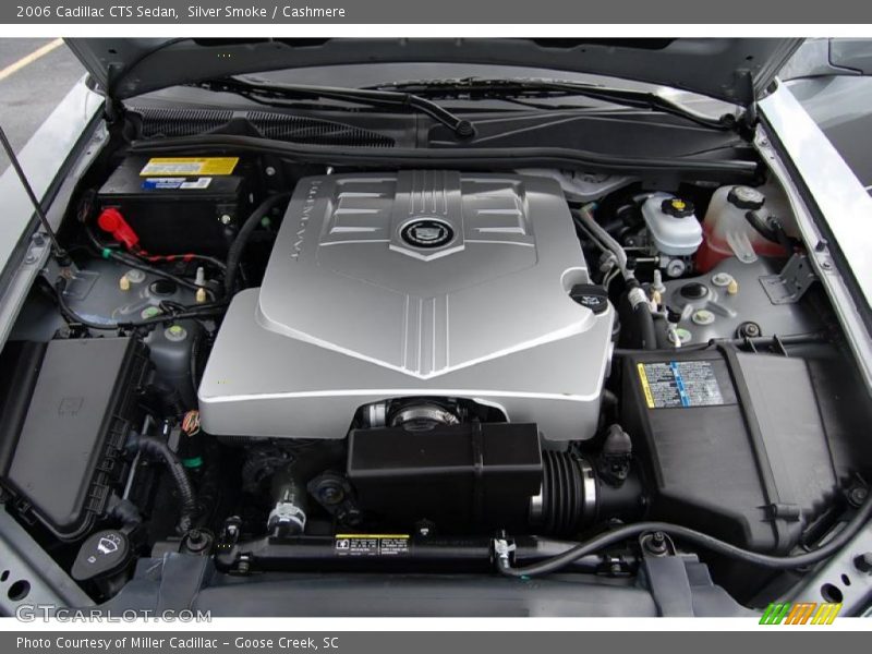 Silver Smoke / Cashmere 2006 Cadillac CTS Sedan