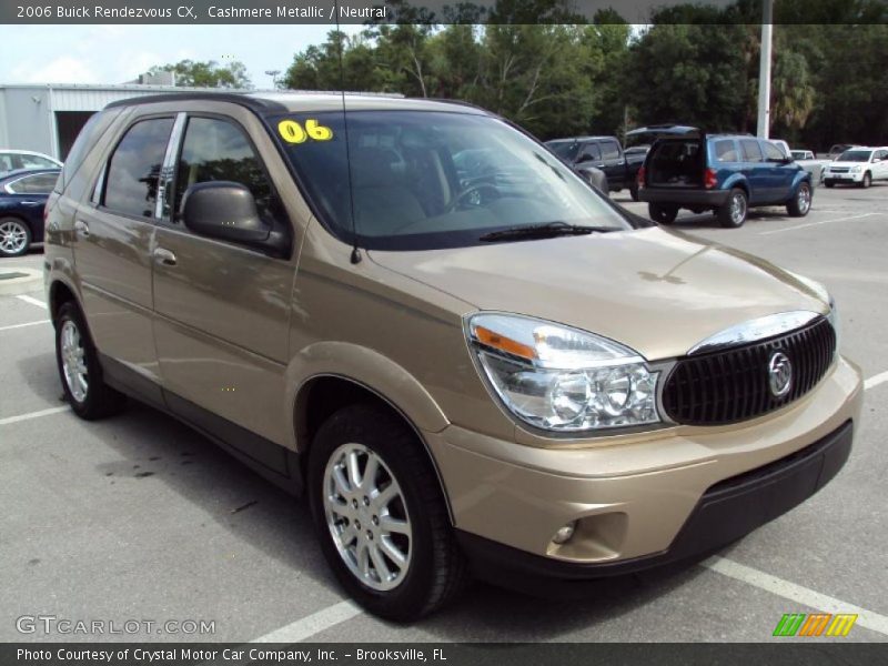 Cashmere Metallic / Neutral 2006 Buick Rendezvous CX