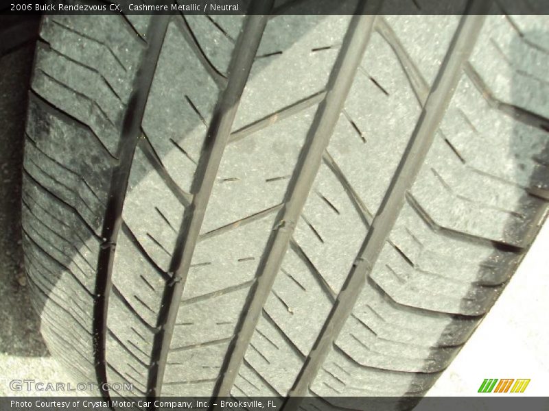 Cashmere Metallic / Neutral 2006 Buick Rendezvous CX