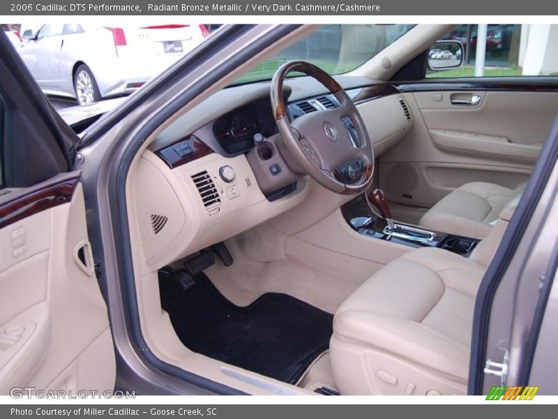 Radiant Bronze Metallic / Very Dark Cashmere/Cashmere 2006 Cadillac DTS Performance