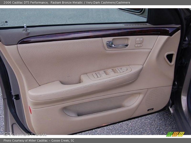 Radiant Bronze Metallic / Very Dark Cashmere/Cashmere 2006 Cadillac DTS Performance