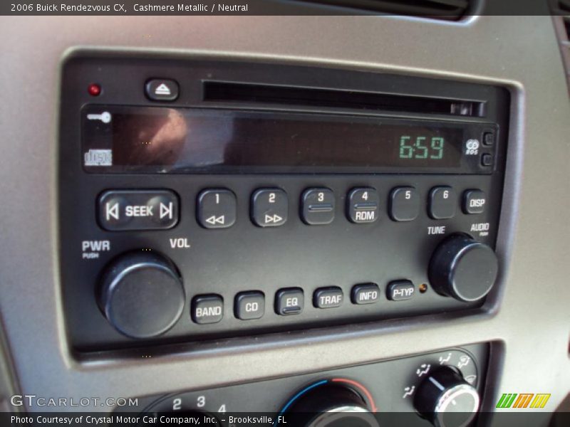 Cashmere Metallic / Neutral 2006 Buick Rendezvous CX