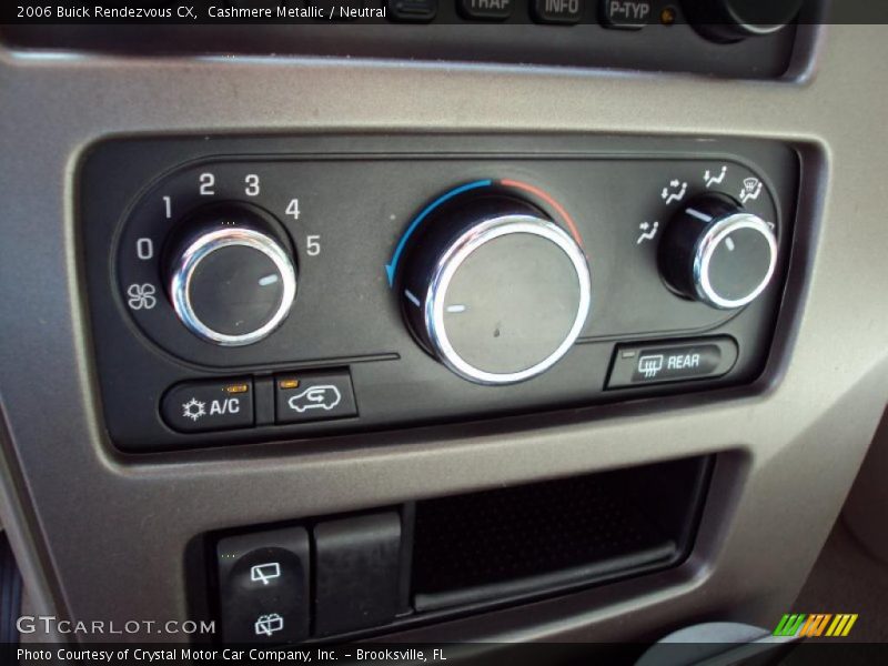 Cashmere Metallic / Neutral 2006 Buick Rendezvous CX