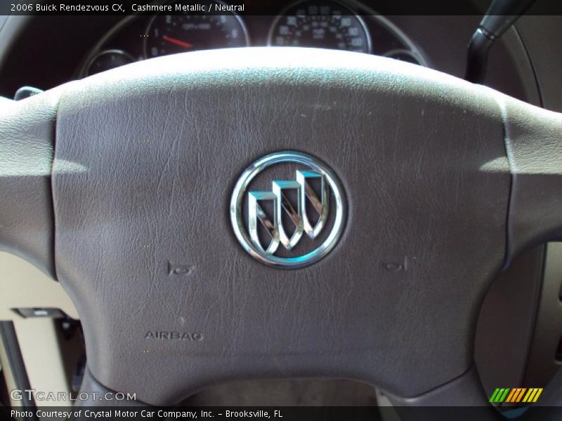 Cashmere Metallic / Neutral 2006 Buick Rendezvous CX