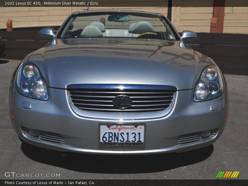 Millenium Silver Metallic / Ecru 2002 Lexus SC 430