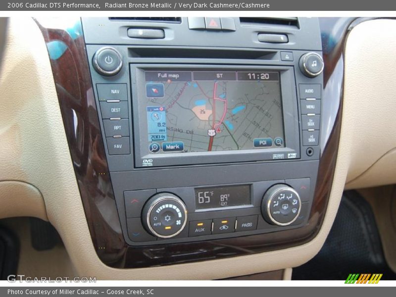 Radiant Bronze Metallic / Very Dark Cashmere/Cashmere 2006 Cadillac DTS Performance