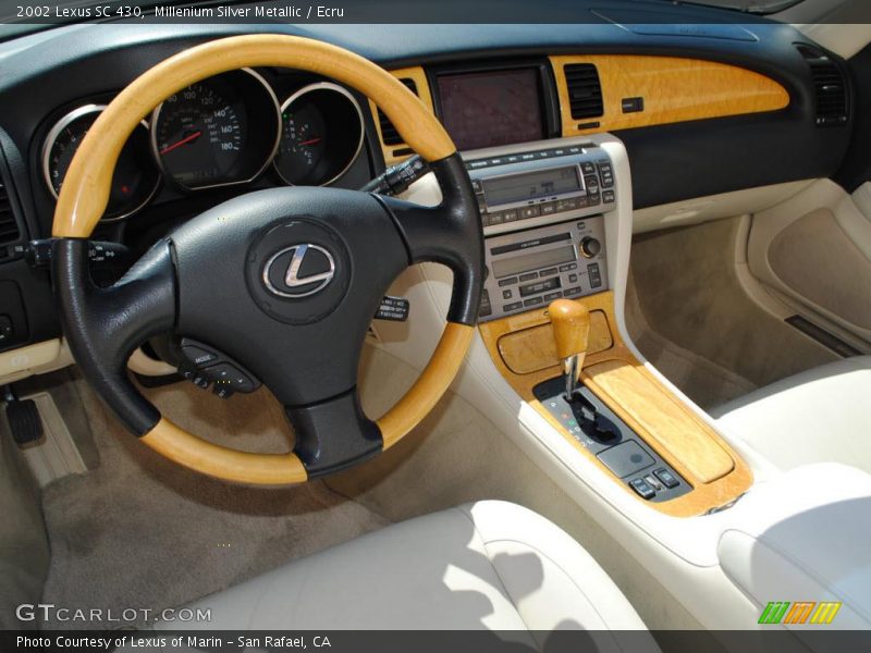 Millenium Silver Metallic / Ecru 2002 Lexus SC 430