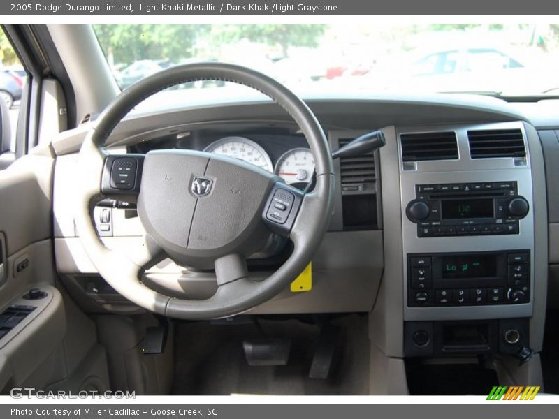 Light Khaki Metallic / Dark Khaki/Light Graystone 2005 Dodge Durango Limited