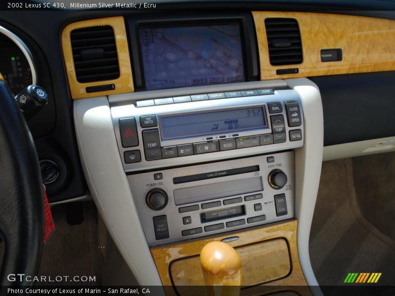 Millenium Silver Metallic / Ecru 2002 Lexus SC 430