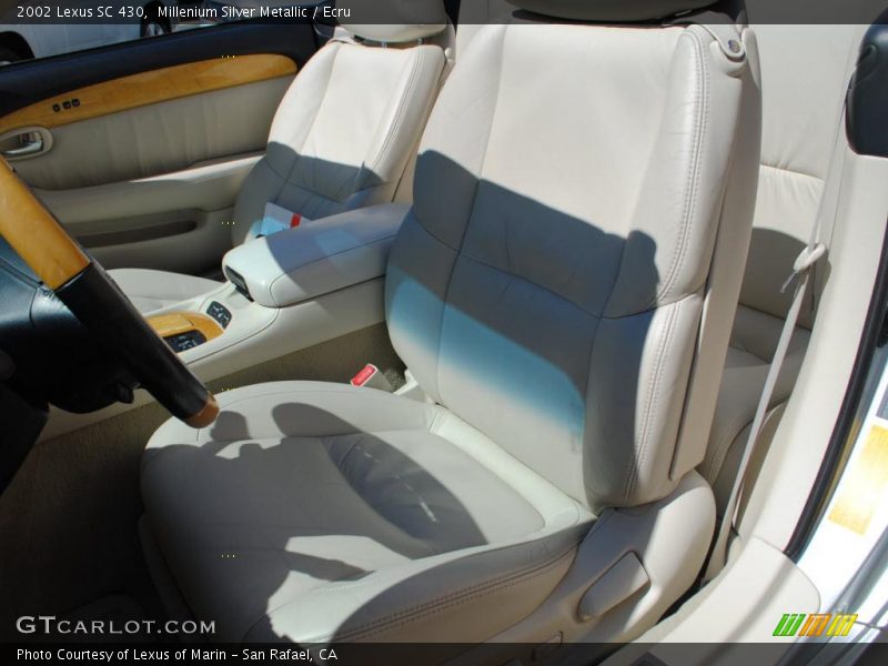 Millenium Silver Metallic / Ecru 2002 Lexus SC 430