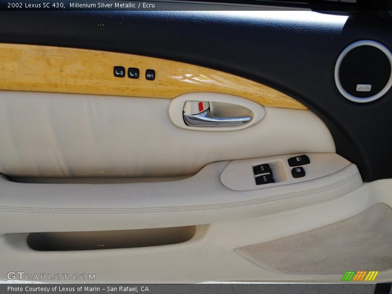 Millenium Silver Metallic / Ecru 2002 Lexus SC 430