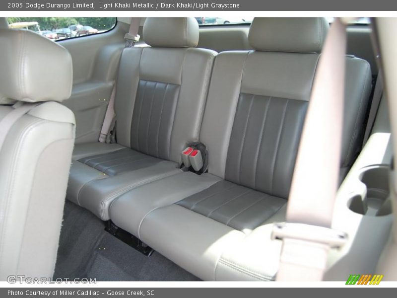 Light Khaki Metallic / Dark Khaki/Light Graystone 2005 Dodge Durango Limited