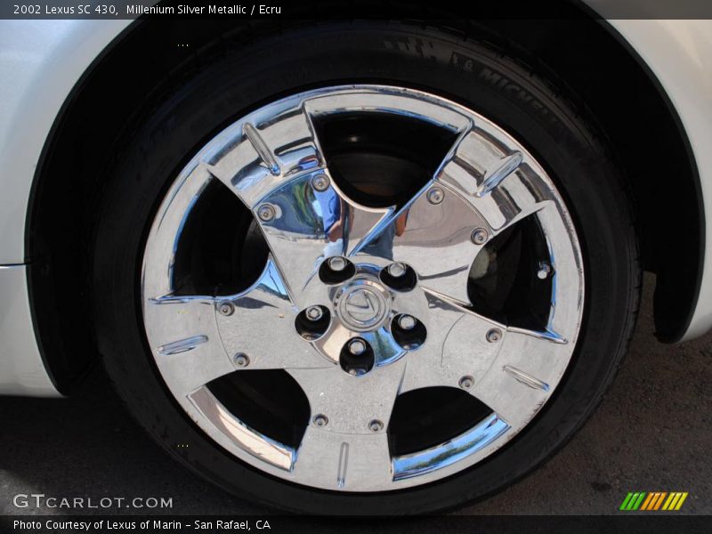 Millenium Silver Metallic / Ecru 2002 Lexus SC 430