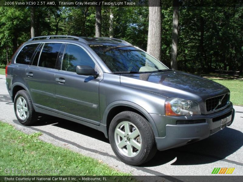 Titanium Gray Metallic / Taupe/Light Taupe 2006 Volvo XC90 2.5T AWD