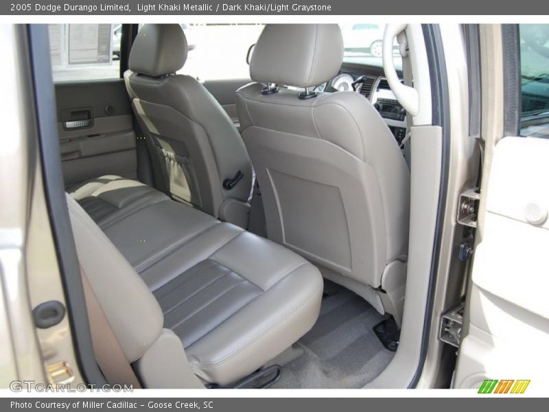 Light Khaki Metallic / Dark Khaki/Light Graystone 2005 Dodge Durango Limited