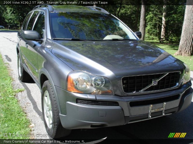 Titanium Gray Metallic / Taupe/Light Taupe 2006 Volvo XC90 2.5T AWD