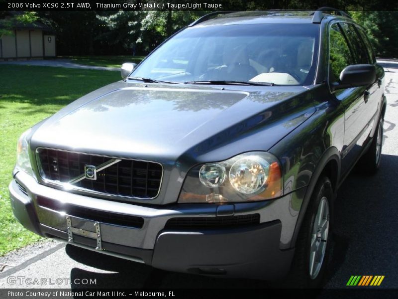 Titanium Gray Metallic / Taupe/Light Taupe 2006 Volvo XC90 2.5T AWD