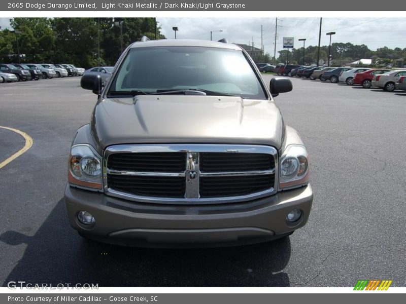 Light Khaki Metallic / Dark Khaki/Light Graystone 2005 Dodge Durango Limited