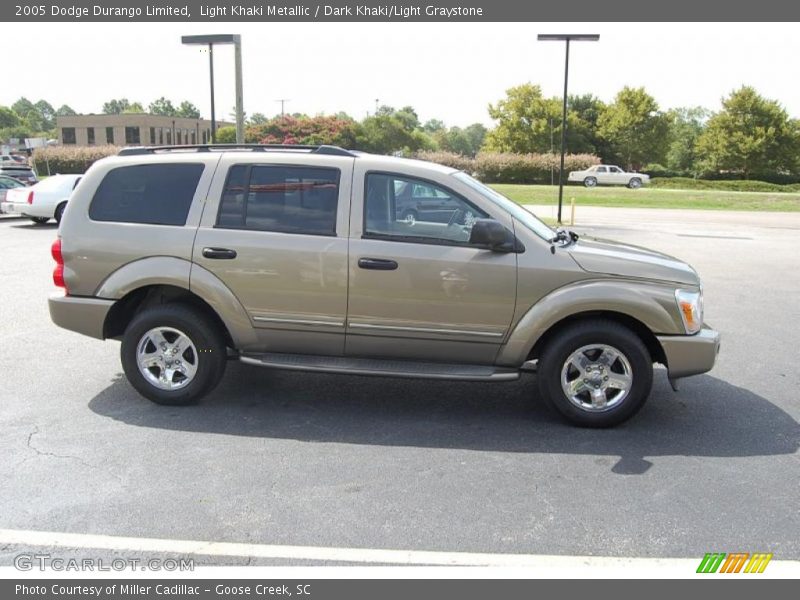 Light Khaki Metallic / Dark Khaki/Light Graystone 2005 Dodge Durango Limited