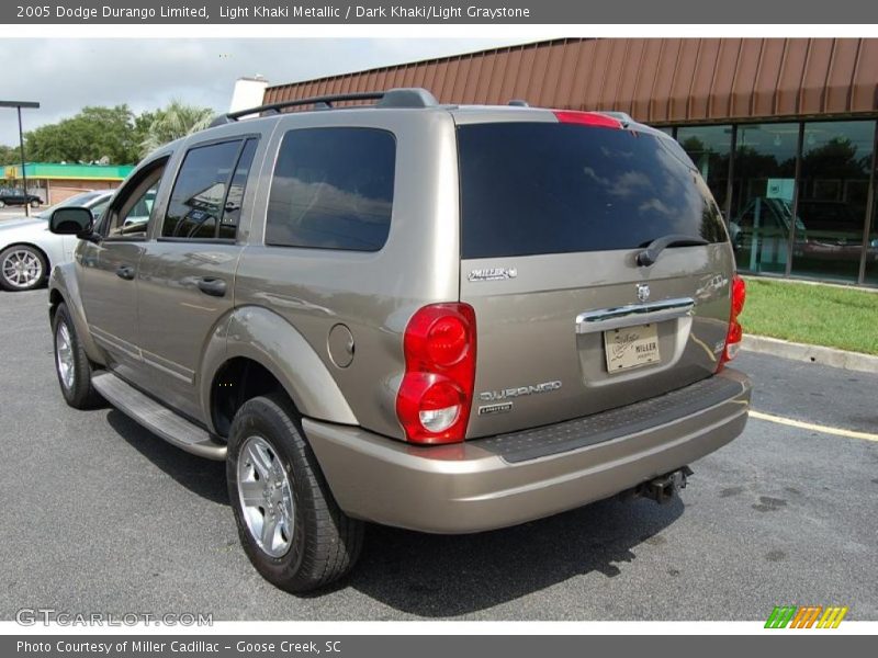 Light Khaki Metallic / Dark Khaki/Light Graystone 2005 Dodge Durango Limited