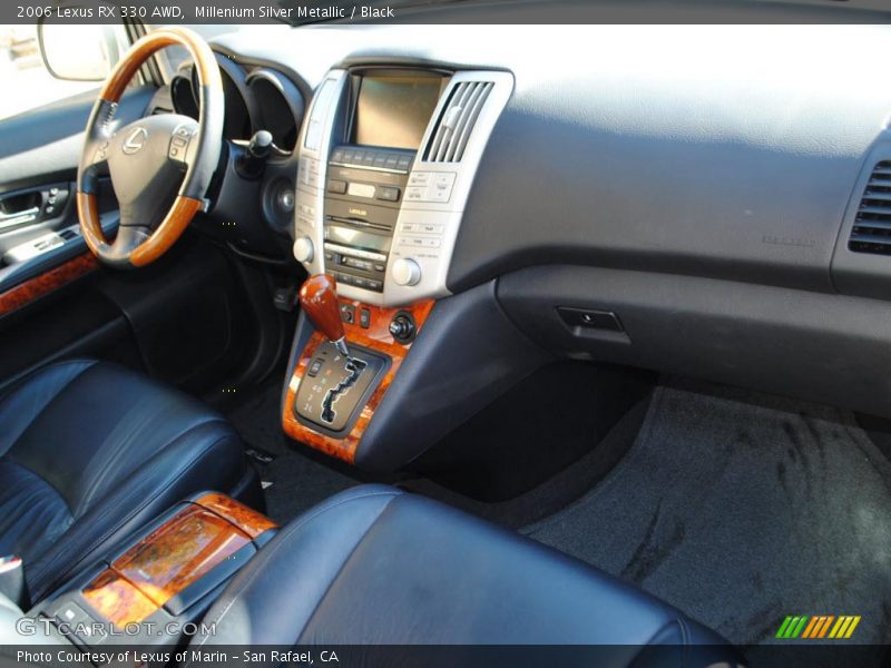 Millenium Silver Metallic / Black 2006 Lexus RX 330 AWD