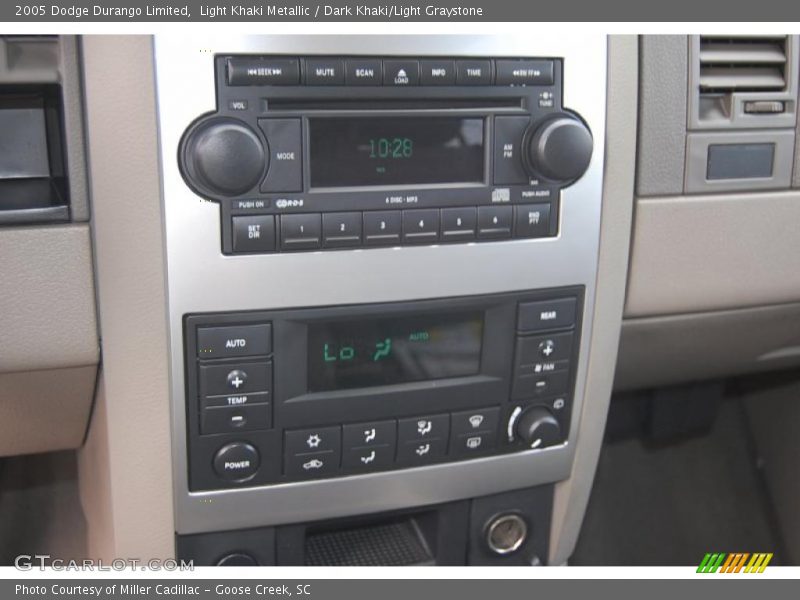 Light Khaki Metallic / Dark Khaki/Light Graystone 2005 Dodge Durango Limited